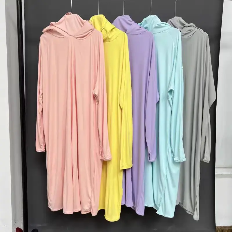 

Summer Large Size Ladies Vehicle Sun Protection Clothes Over-Knee Long Full-Body UV Protection Face Covering Hooded ...