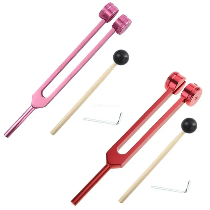 128Hz Tuning Fork Stainless Steel Tool Hearing Frequency Tuning Fork Tuning Forks for Tuners Dropship