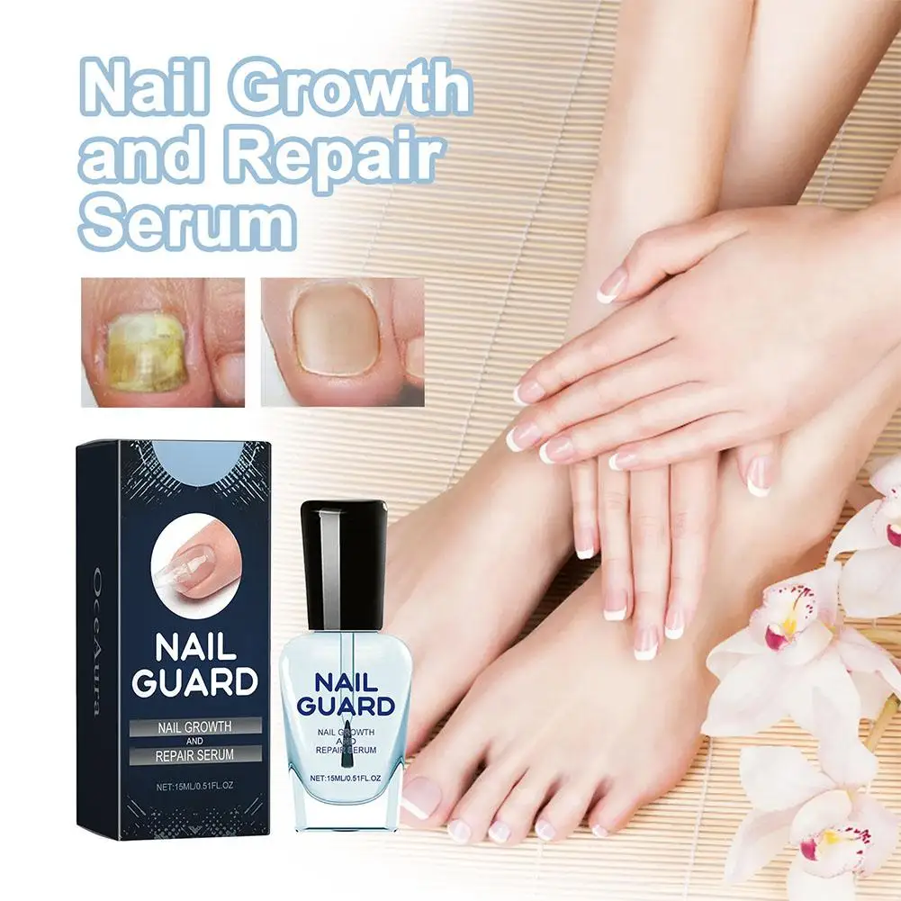 Líquido reparador de unhas para casa, Creme nutritivo nutritivo, Soro reparador de unhas suave e brilhante, cuidados com as unhas dos dedos, U5H0, 15ml