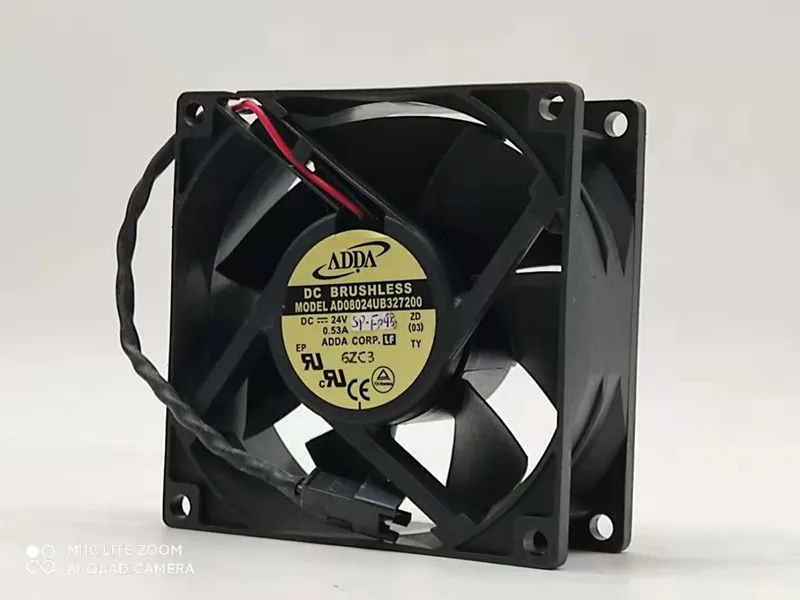 BARU ASLI AD08024UB327200 24v 0.53A 8032 80x80x32mm KIPAS PENDINGIN RADIATOR