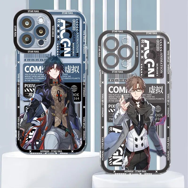 Case for Samsung Galaxy S23 Ultra S21 S22 Plus S20 S24 FE Note 20 Ultra S23 FE Note 10 S10 Plus Cover Honkai Star Rail KAFKA