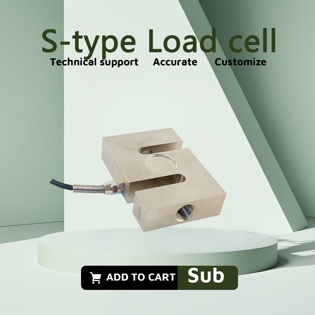 Hoge Precisie S-type Load Cell Gewichtssensor & Display Indicator Instrument AC 90-260V voor Onderwijs Wetenschap Technologie Lab