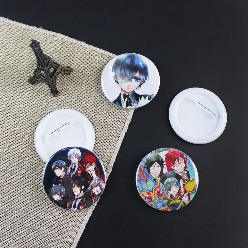 1pc 58mm Brooch Owari no Seraph Yuichiro Hiiragi Badges Pins