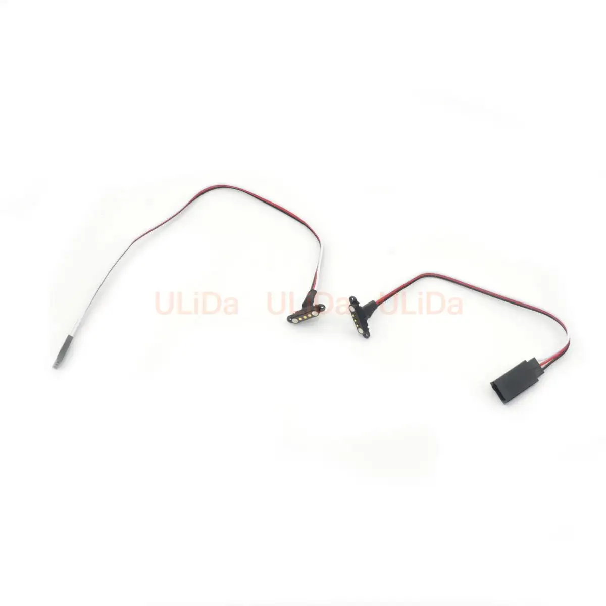 Câble d'extension magnétique, connecteur de fil JR pour modèle de voiture, bateau, avion, hélicoptère FPV UAV, pièces de mise à niveau