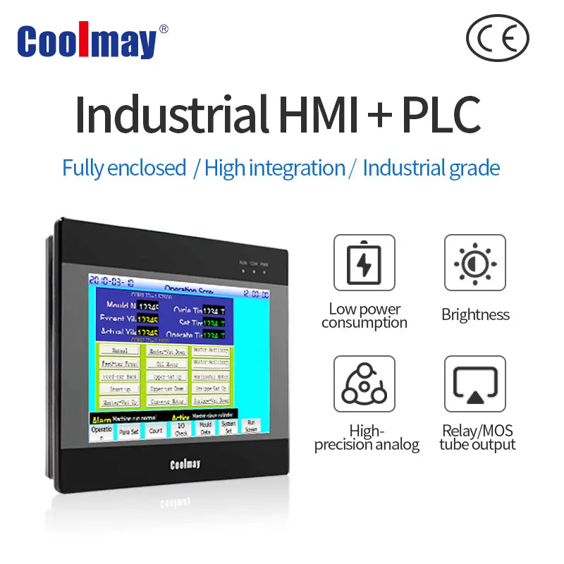 

4.3 Inch Analog Control Industrial Application PLC/HMI All-in-one