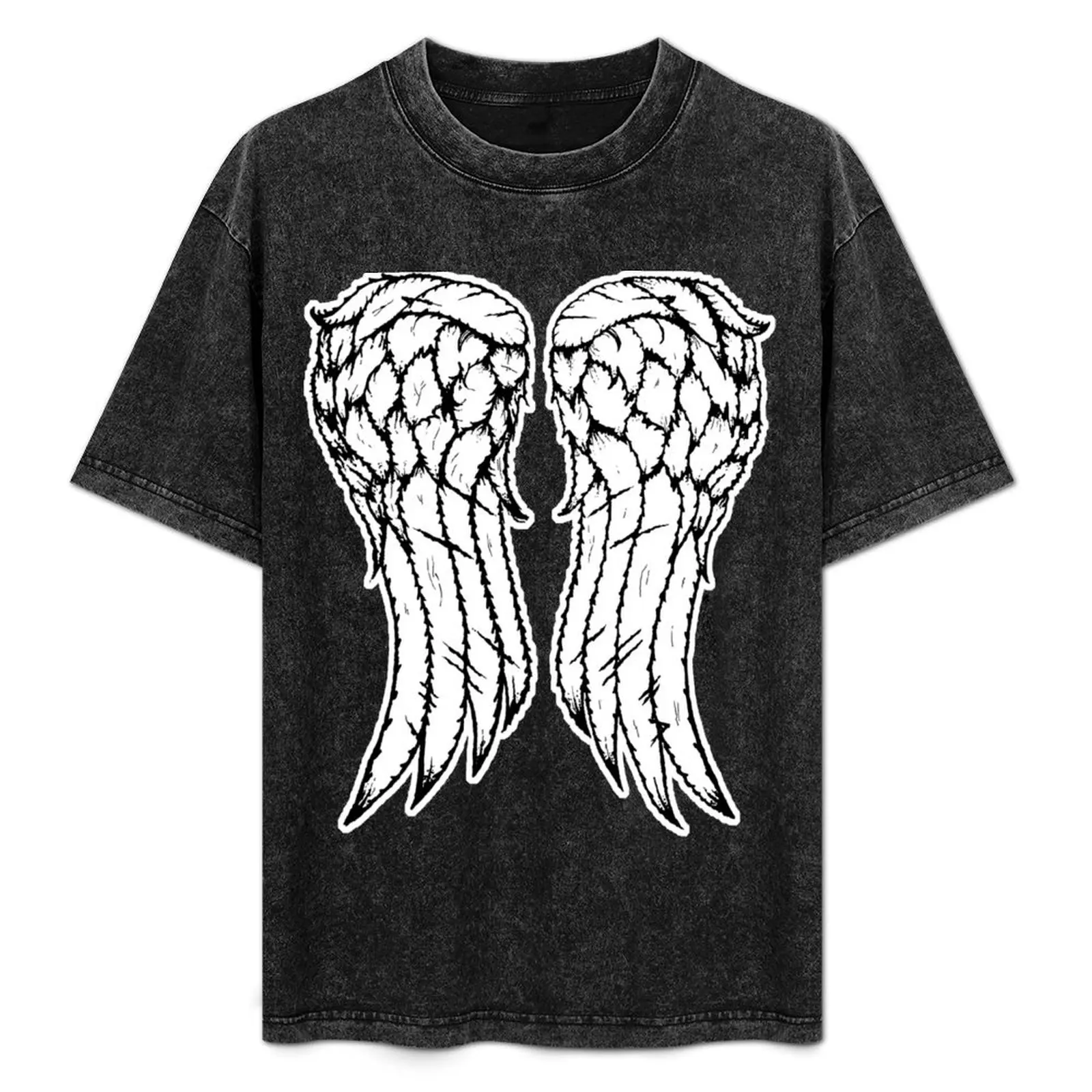 

Dixon Wings T-Shirt Casual Minimalist Short Sleeve Top