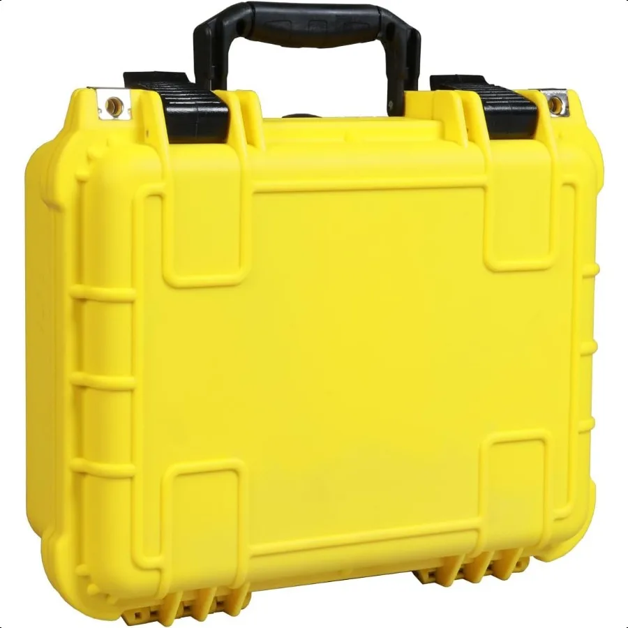 14x 11.5x 6.5 인치 하드 케이스 휴대용 방수 보호 카메라 케이스 맞춤형 폼 피팅 드론 카메라용