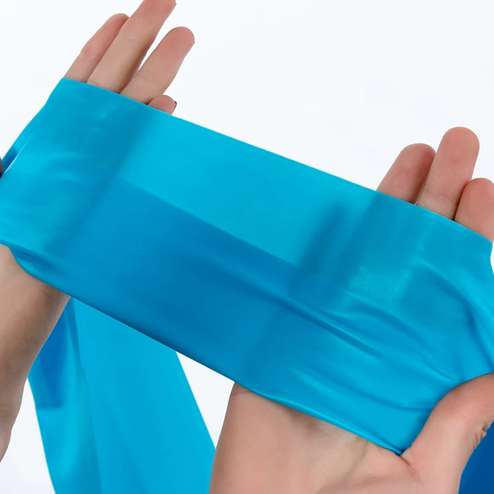 

2pcs Yoga Resistance Bands Stretching Belt Blue Emulsion Sports Men Women Natural Latex Durable Shaping