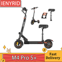 IENYRID M4 Pro S+ Electric Scooter 800W Motor 48V 12.5AH Battery 10-inch Tire 45km/h Max Speed 20-30km Range Dual Disc Brakes