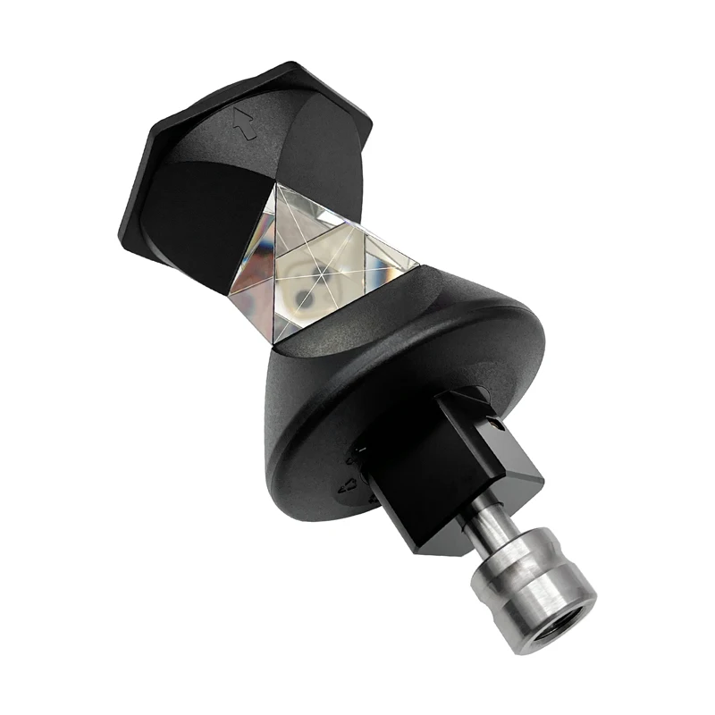 New silver-plated GRZ4 360 Degree Reflective Prism For Swiss type Total Stations Surveying Geography Instrument Accessories