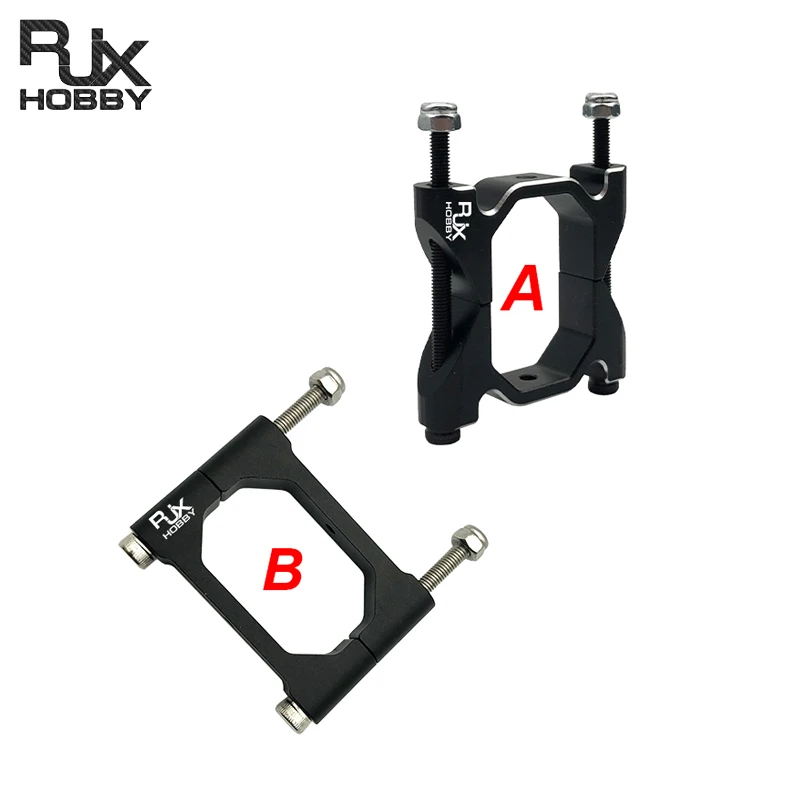 

RJXHOBBY Vertical Aluminum Tube Clamp for 20X30 mm Octagon Carbon Fiber Tubes for RC UAV Drone Plant Protection UAV Multicopter