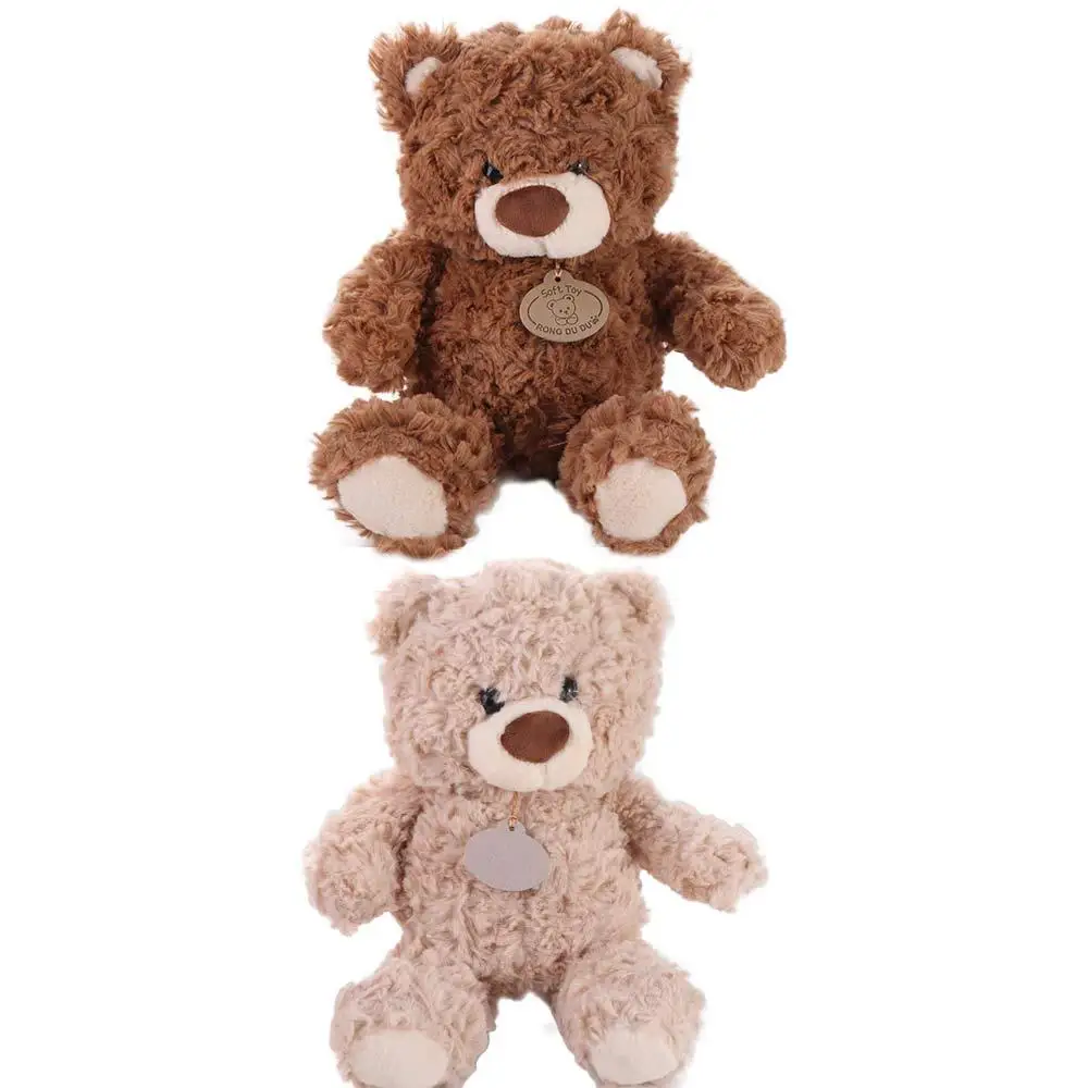 Bambola di peluche orso carino in cotone PP Simulazione Orso soffice Peluche Giocattolo per bambini Collezione di cartoni animati Bambola di peluche di animali di peluche