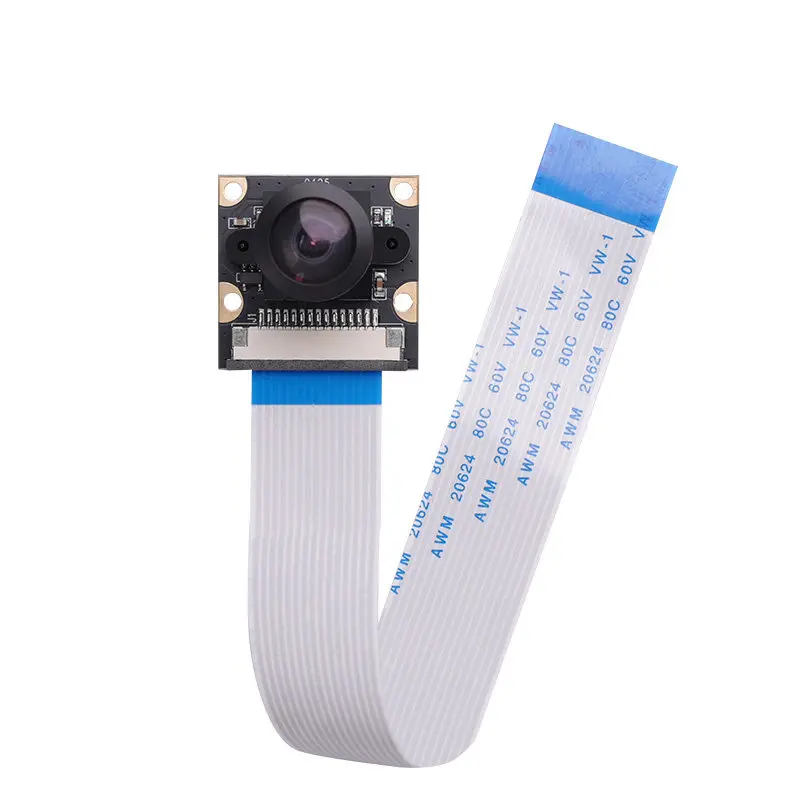 USB Wide Angle Camera for Raspberry Pi 5 / Jetson Nano, Plug-and-Play ROS Robot Vision Module