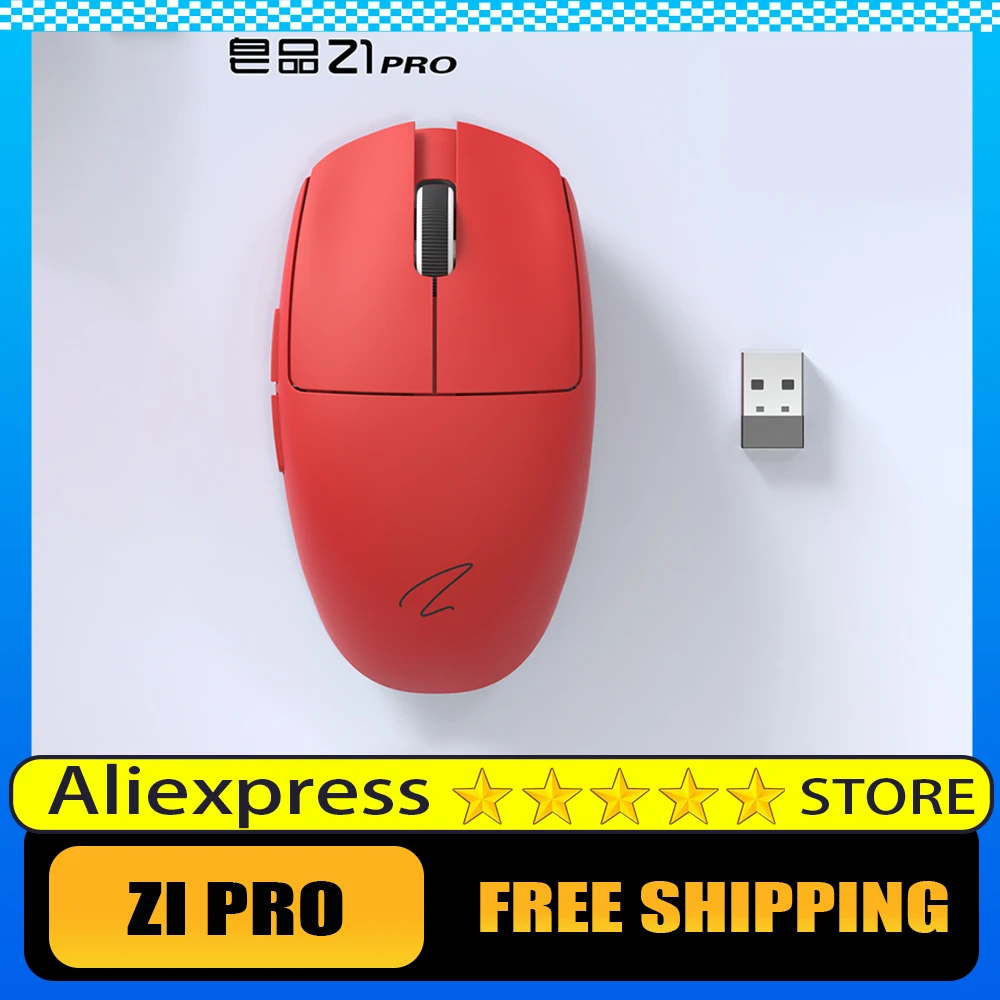 Zaopin Z1 Pro Wireless Mouse Air Dual Mode Paw3395 Sensor Nordic 52840 Rgb Lightweight Gaming Mouse Ergonomics Pc Gamer Gifts