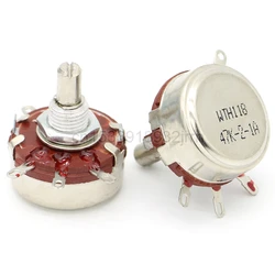 WTH118-1A 2W 1K 2.2K 4.7K 10K 22K 47K 100K 470K 1M Potentiomètre Nouvelle résistance variable authentique VR 02/10/2018 100K Ohm WTH(118)