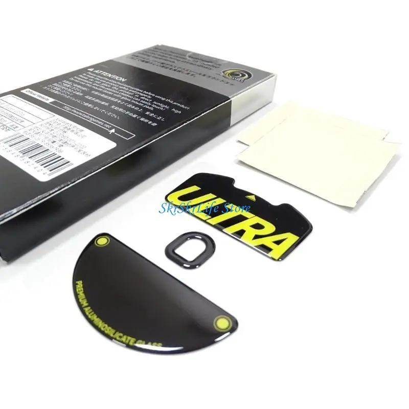 

E65E 1Set Talongamess Glass Mouse Feet Clates для мыши v3pro