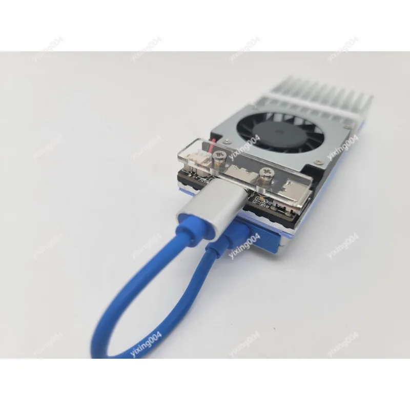 Ultra-thin Aluminum Alloy Cooler, 5V Type-C Cooling Fan for Portable WiFi Router