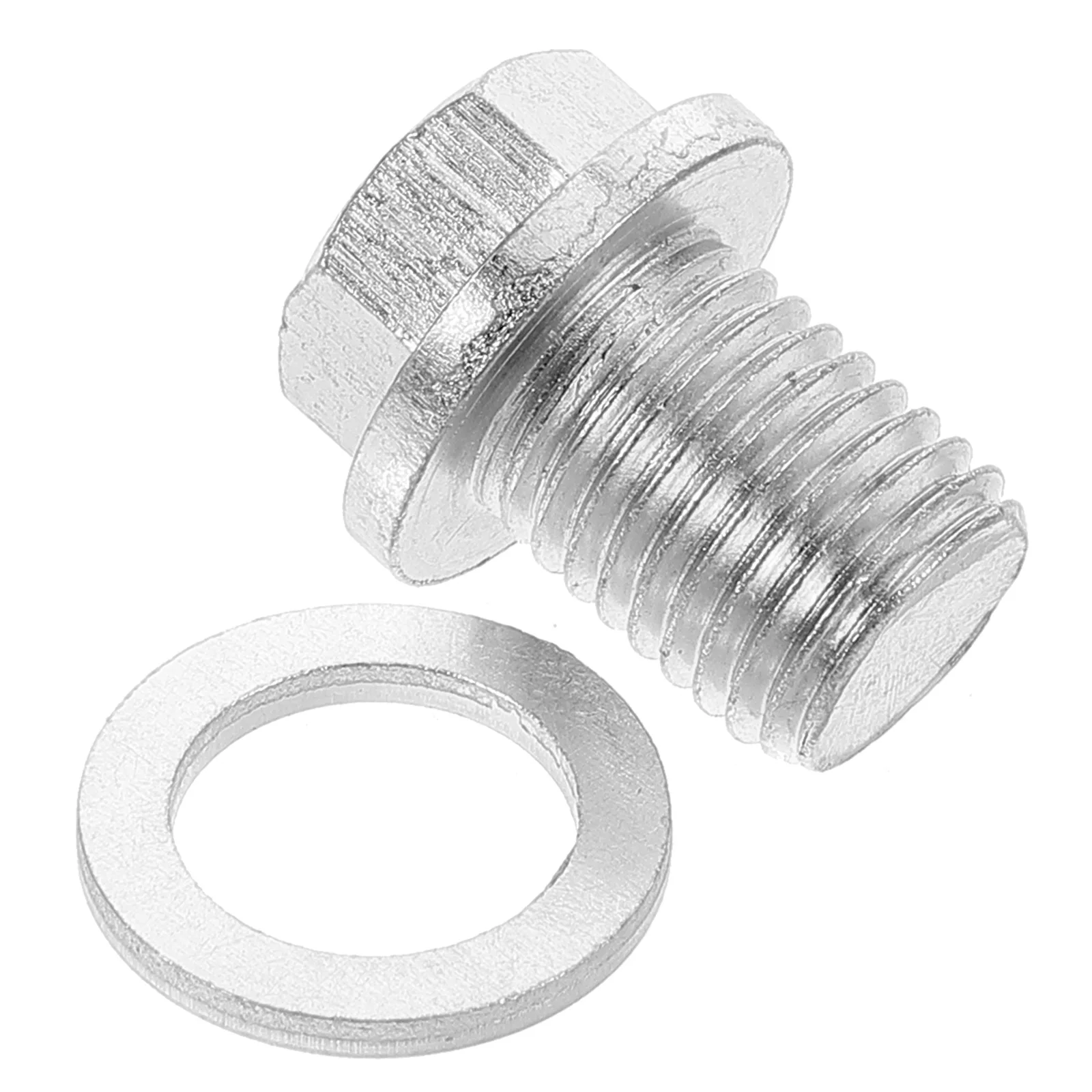 

Engine Oil Drain Plug Replacement Leakproof Sealing *1.5 Gasket Automotive Transmission Fill Plug Oil Pan Bolt Washer Kit Car