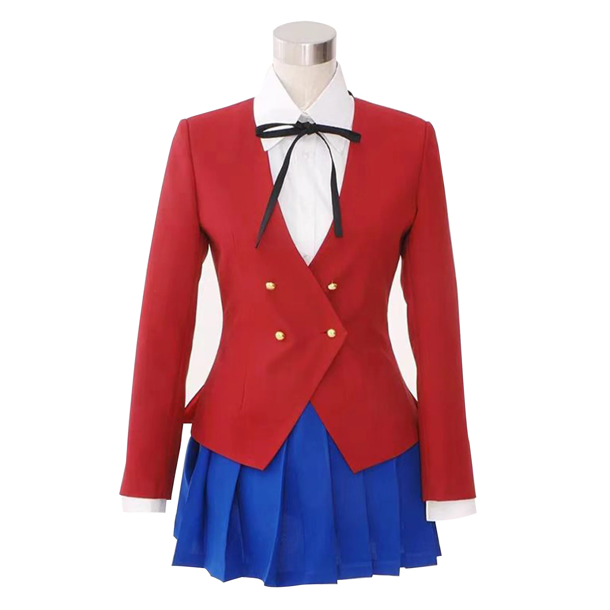 

Taiga Aisaka Cosplay Costume Toradora Palmtop Tiger School Uniform Outfit Complete Set Party JK Outfits