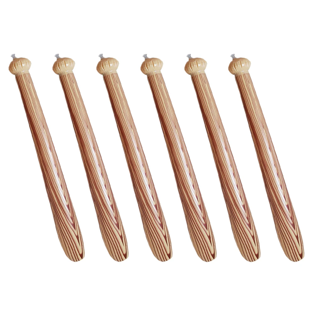 6 ชิ้นเด็กของขวัญ Inflatable เบสบอลค้างคาว Cheer Props สําหรับชุดของเล่นเด็ก Party Favors ตี Sticks เด็ก