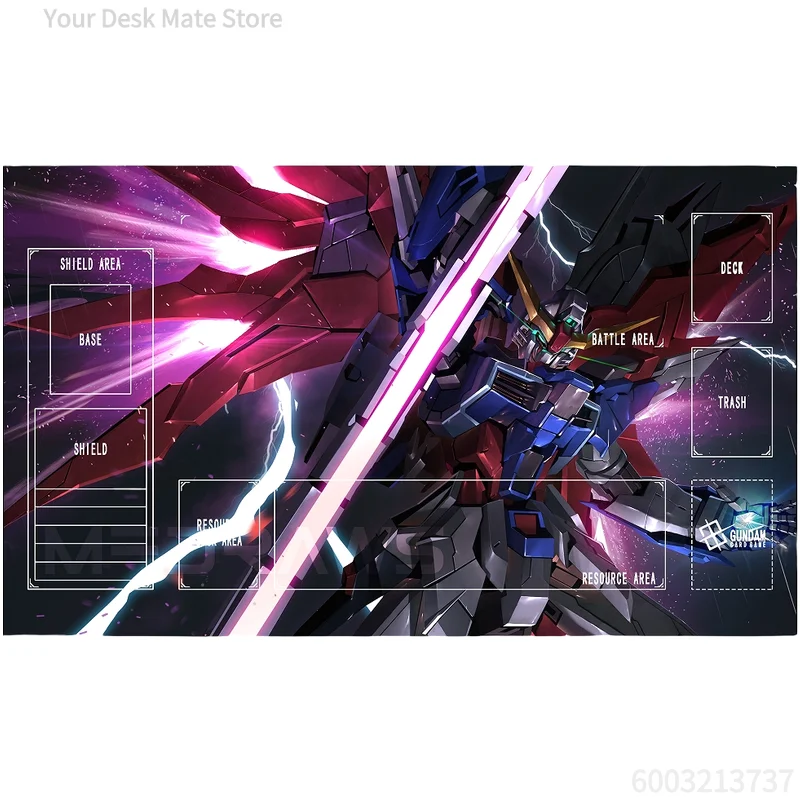Tapete de Juego Destiny Gundam TCG, Impermeable, Antideslizante, Grande, para Juegos