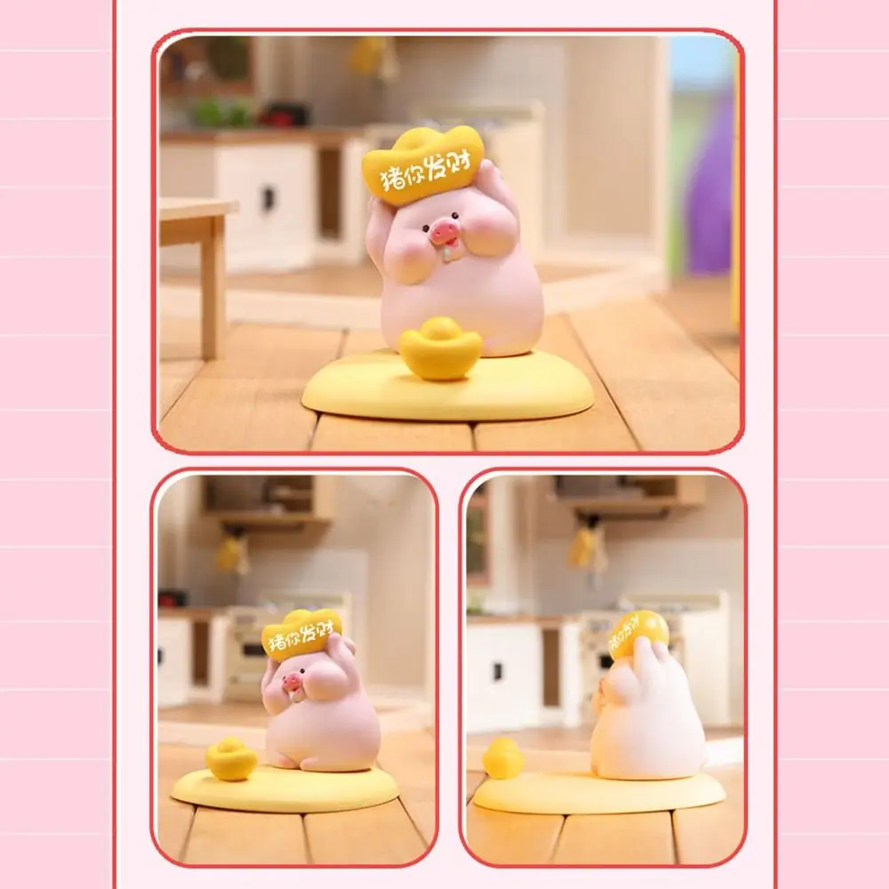 الإبداعية خنزير حامل هاتف خنزير على شكل الراتنج الحرفية لطيف خنزير الهاتف رف فتحة تصميم المحمولة حامل جوّال بلاستيكي المحمول سيارة حلية #6