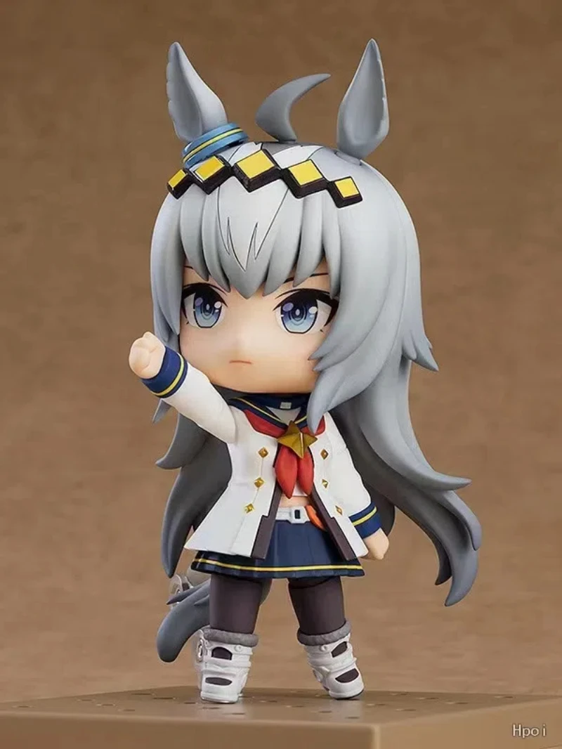 Spiel Pretty Derby Oguri Cap q-version Gemeinsame mobilität Action Figure PVC Modell Statue Spielzeug Puppe Schreibtisch Dekor Sammeln Geschenke