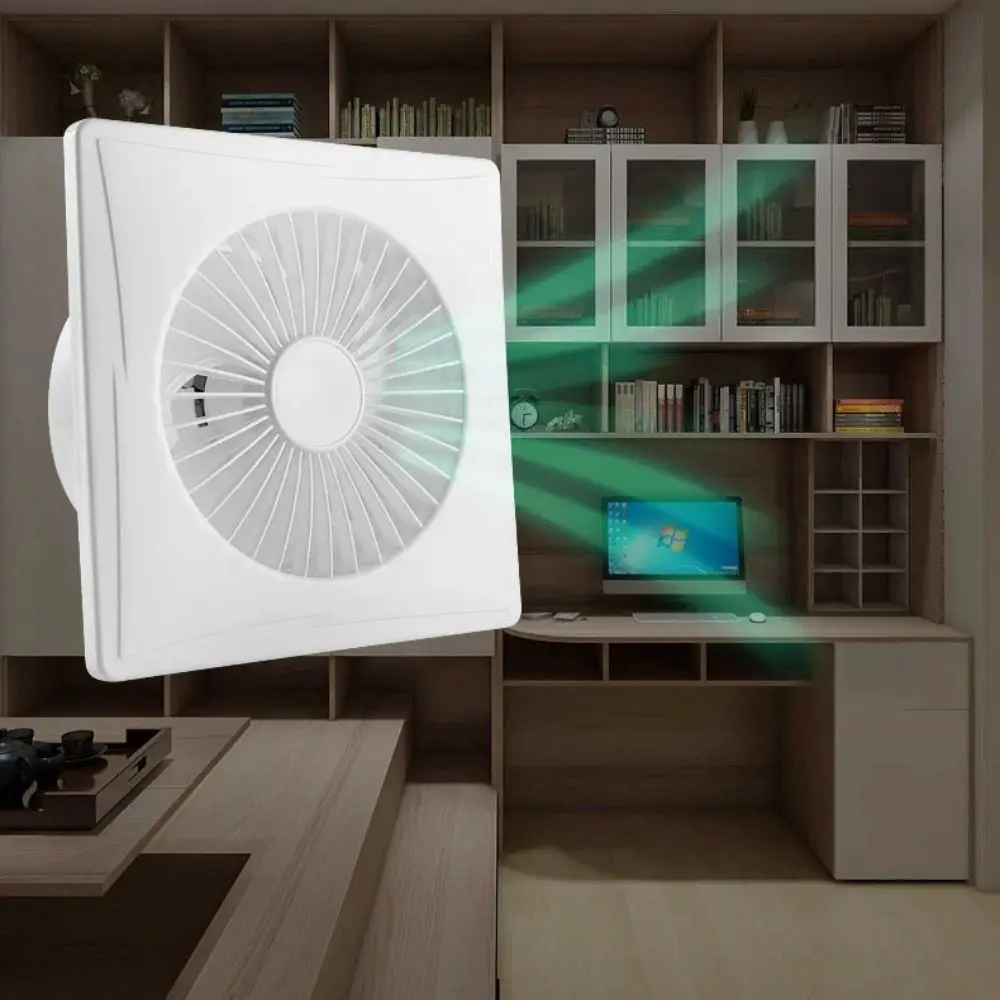 

Вентилятор с белой наддувной крыльчаткой Энергоэффективный Мощный вытяжной вентилятор с воздушным потоком Огнестойкий Высокоскоростной вентилятор