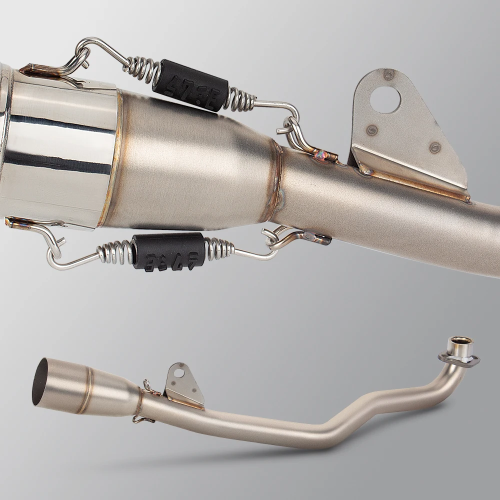 GP-89 ماغنوم إعصار الخمار لهوندا كروس superCUB110 سوبر CUB110 110CC 2021-2024 دراجة نارية نظام العادم الكامل الأنابيب الأمامية #2