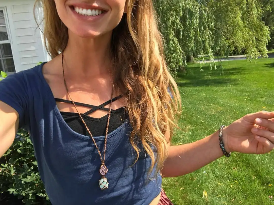 DIY-Halskettenschnur, Leerer Meditationssteinhalter, Netzseil, Ornamentkordel, Schmuckherstellungszubehör für 20-25mm Steine – Detail 5