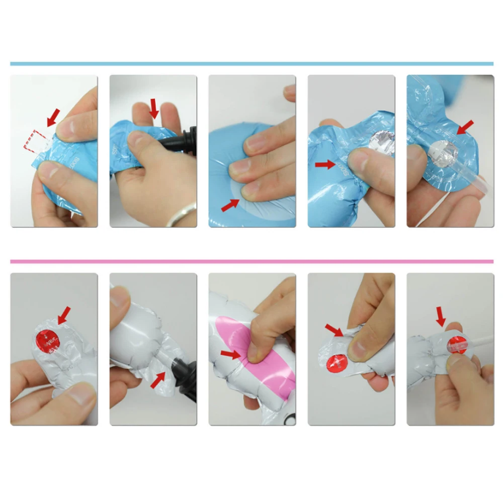 

24Pcs Christmas Headwear Balloons Aluminum Film Durable Xmas Balloon Headband Party Decoration Photo Props Xmas Party Balloons