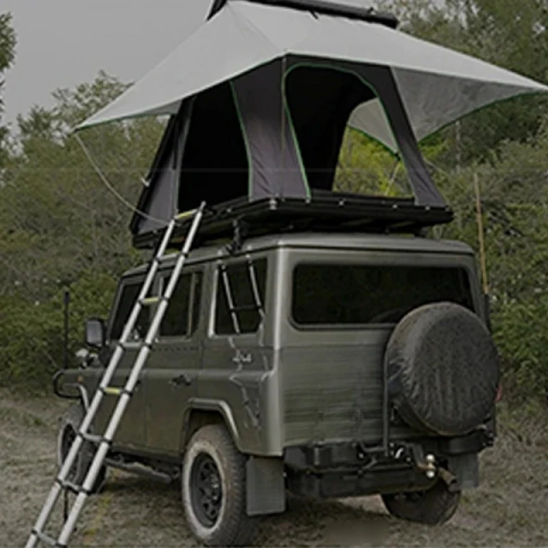 

Lightweight Aluminum Hard Shell Rooftop Tent, Great for Camping