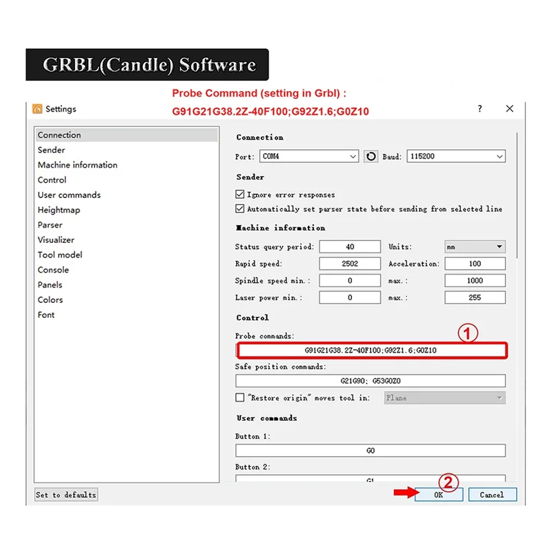 AT53 Grbl CNC Z-Axis Router Mill Touch Plate Tool Setting Probe Milling Tool For CNC DIY Engraving Machine Tool