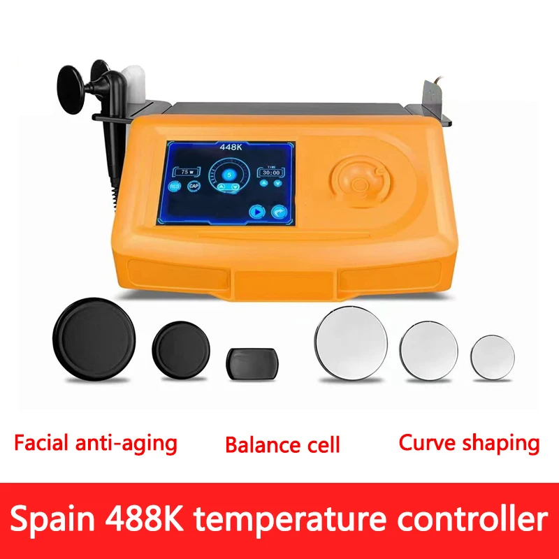 

INDIBA Technology 448K Tecar Cavitation Health and Beauty Body Care System RET CET RF Slim Machine for Weight Loss 2024