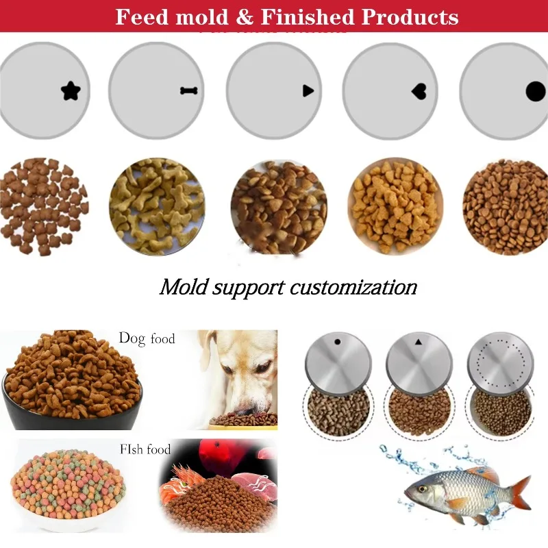 Hot Selling Feed Making Machine Catfish Tilapia Floating Fish Cat Food Dog Food Making Machine Extruder Food
