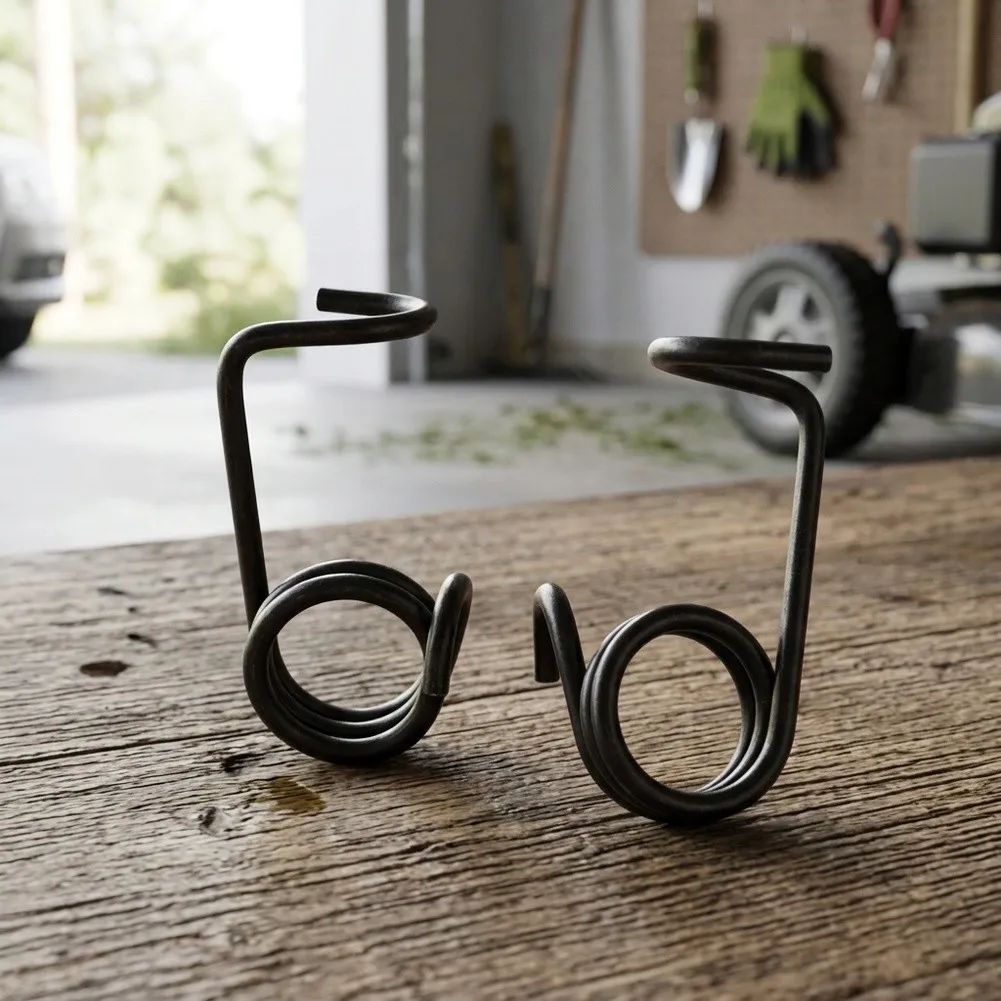 For CT154 Lift Handle Springs For Lawn Mower Color Black Cost-effective Replacement Solution Coil Springs Replacement Part