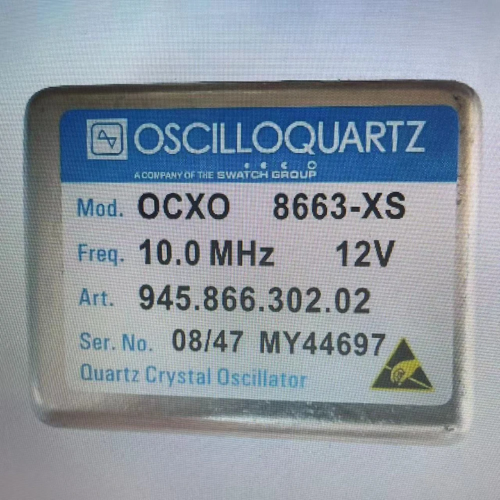 Used Ocxo 8663-xs 10mhz Constant Temperature Crystal Oscillator 12v Sine Wave