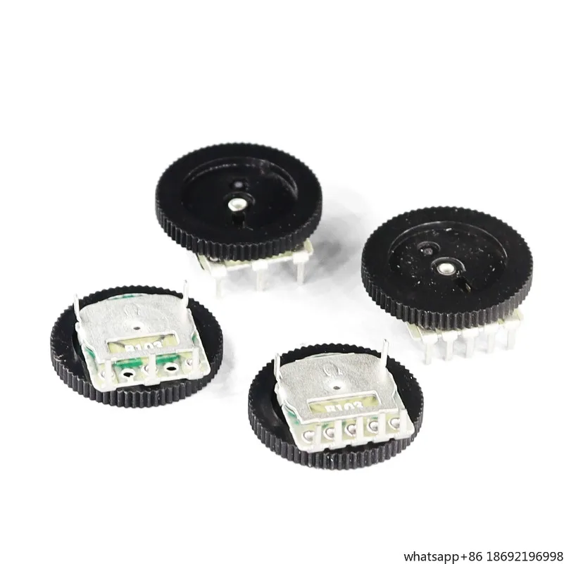 Volume Dial Gear Potentiometer Single and Double B103 B503 5 10 20 50K 100 200 500K