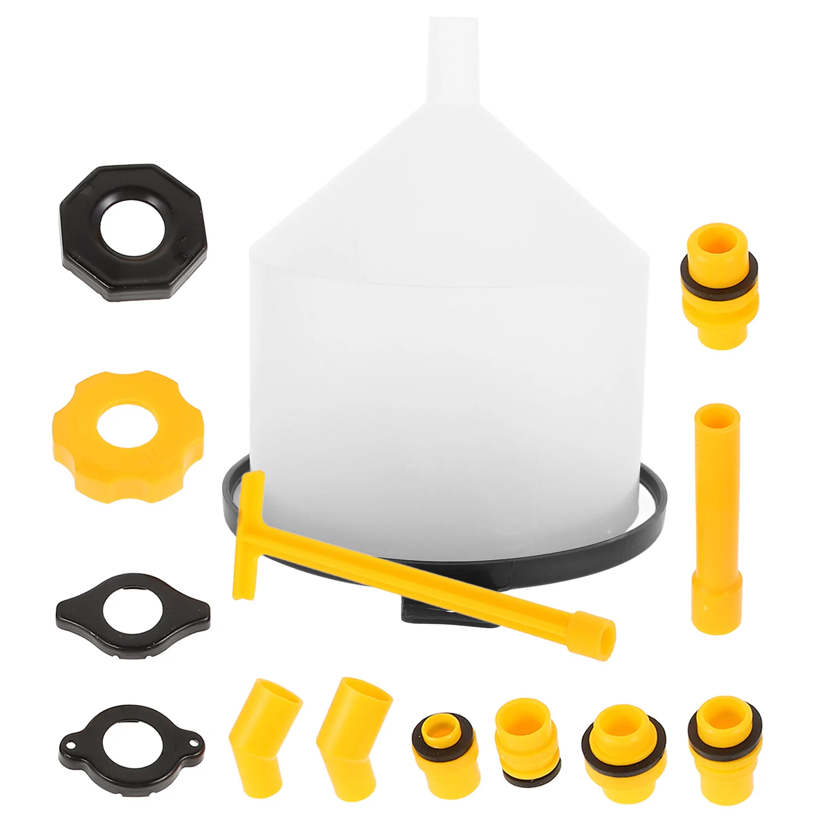 

1 комплект прецизионных автомобильных воронков для защиты от замерзания, универсальный комплект воронки для охлаждающей жидкости, автомобильный инструмент для наполнения радиатора, защита от разливов