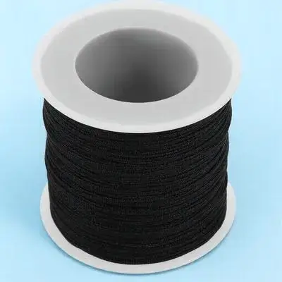 

1 Roll 0.8Mm Nylon Cord High Strength Abrasion Resistant For Camping Climbing Fishing Lanyard String Bracelet Beading Craft Diy