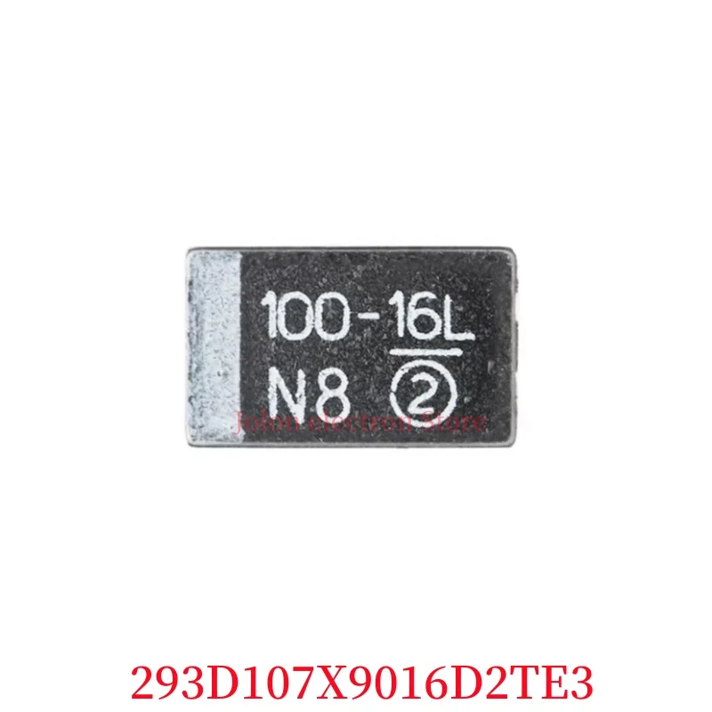 100% new 293D107X9016D2TE3 CASE-D-7343-31(mm) tantalum capacitor