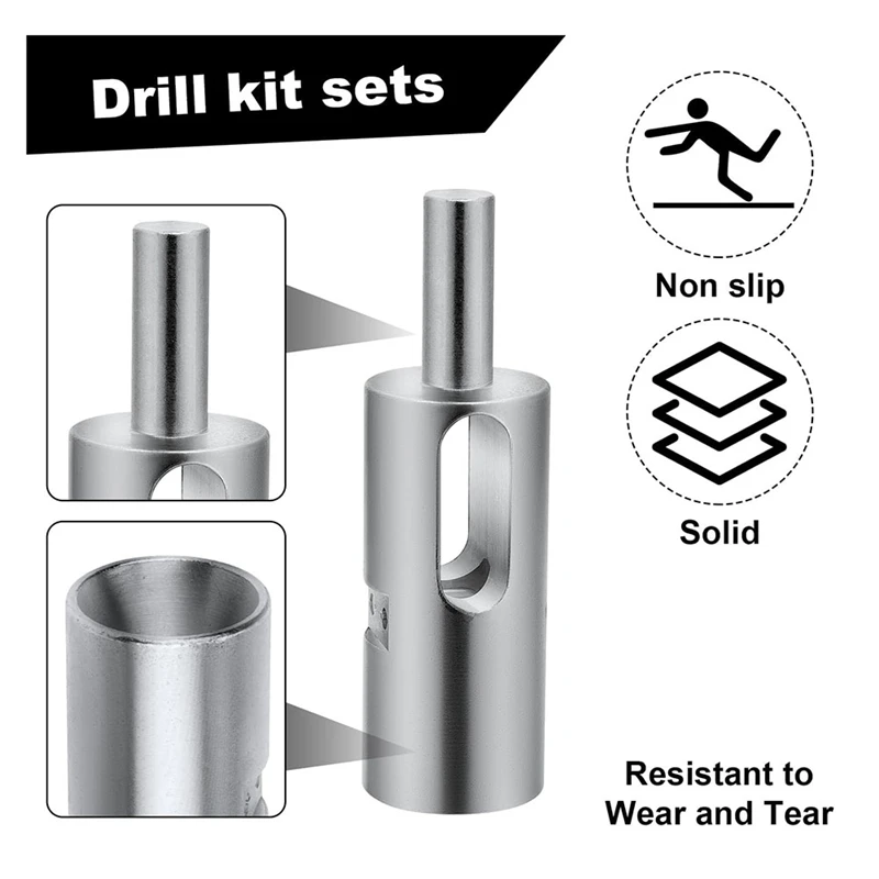 Easy Twist Wire Tool, 11 Gauge Drill Chuck Tool Wire Twister Tool For 3/8 Keyless Chuck Drill Fence Home Garden Garages