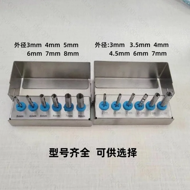 Dental Implant Autogenous Bone Collector Drill Surgical Bone Graft Harvesting Tool for Oral Surgery