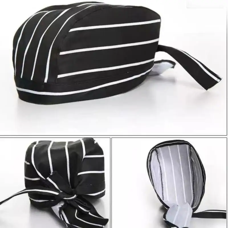39BD Professional Chefs Hat Adjustable Men Women Kitchen Hat Comfortable Hat