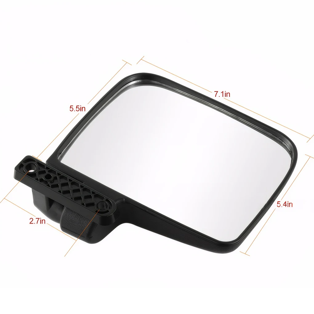 2pack/lot Convenient Golf Cart Accessories Shatter-proof Mirror Set Shatter-proof Glass And Durable