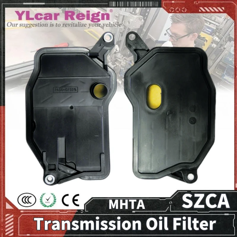 

SZCA MHTA масляный фильтр автоматической коробки передач для Honda Civic Hybrid 1.3L L4 2003-2008 Honda Insight Base 25420PHT003 21814RPS000