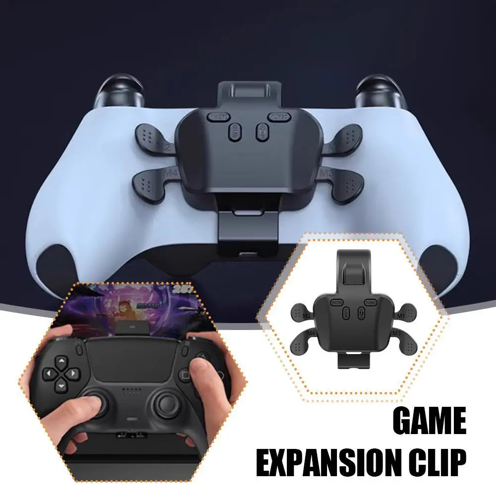 For PS5 DualSense Controller Expansion Back Button Programmable Custom Mapping Controller Expansion Button For PS5/IOS/Android