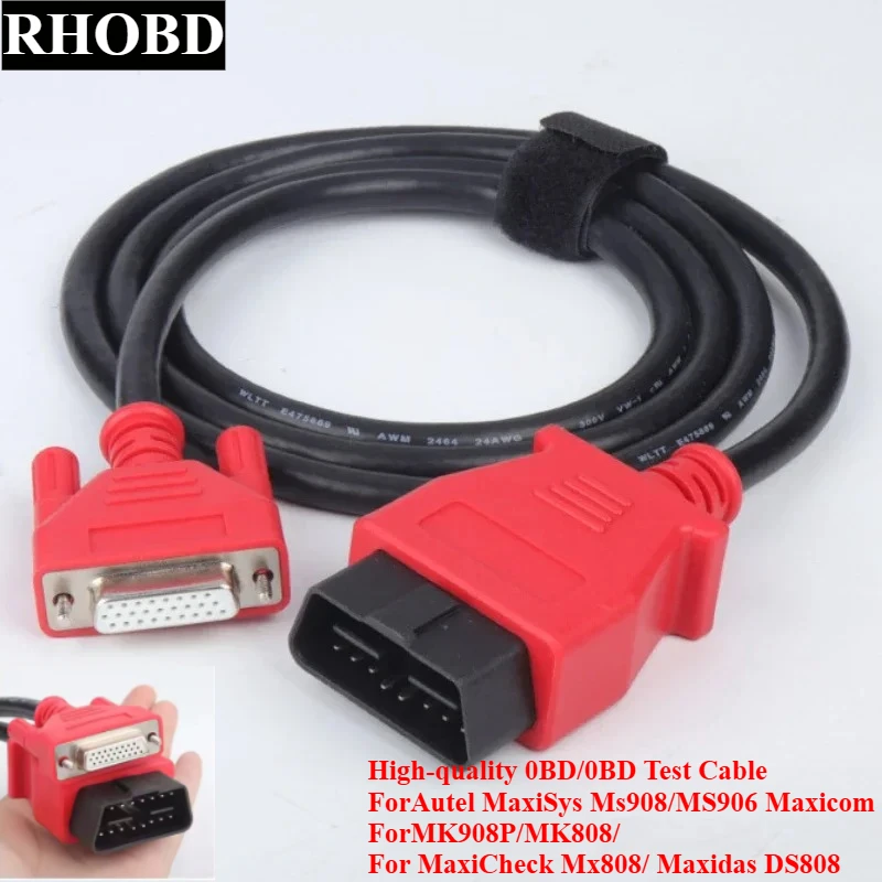 

Новейший 16-контактный основной тестовый кабель для инструментов Autel MaxiSys MS908/MS906 Maxicom MK908P/MK808/MaxiCheck MX808/ Maxidas DS808 OBD OBD2