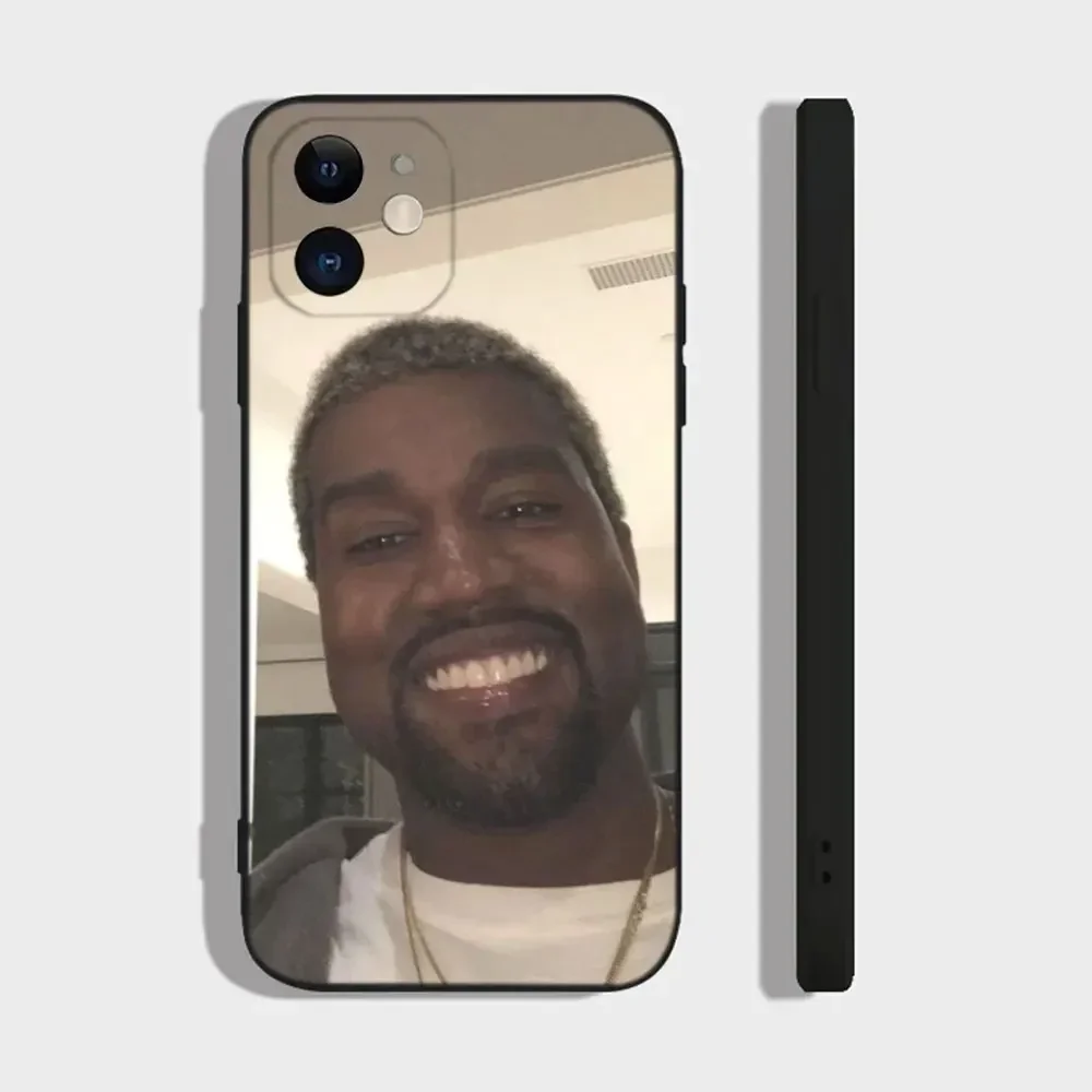 Funny Rapper Kanye West Ye Phone Case for IPhone 16 15 14 13 12 11 Pro Max Mini 8 7 Plus SE2 X XS MAX Silcone Soft Covers Fundas