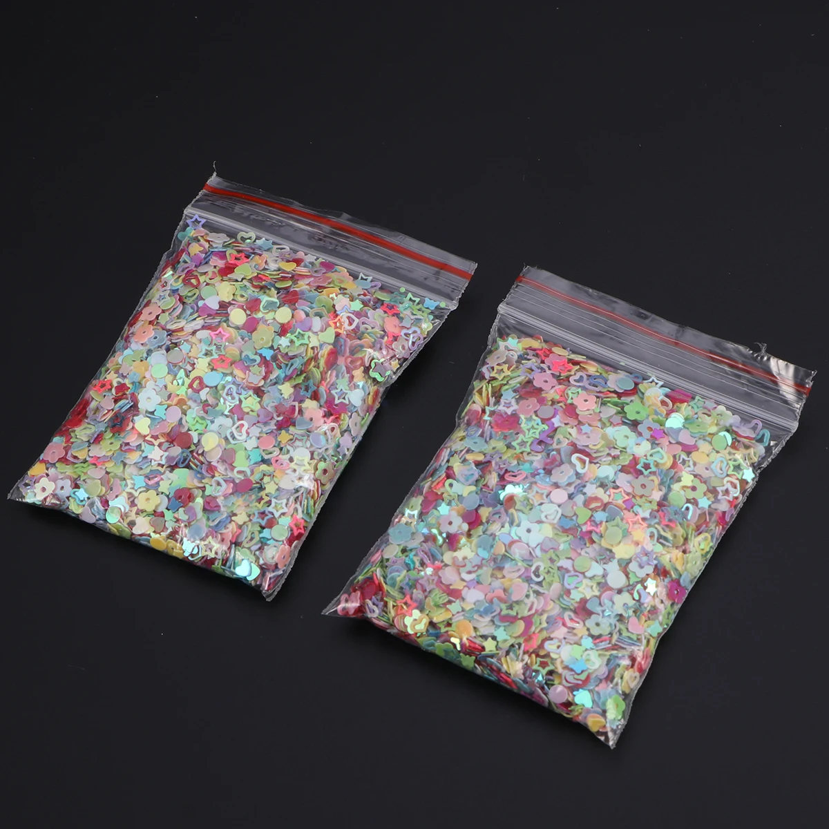 Vibrant Glitter Sequins For Embellishing Crafts And Party Decorations With Easy Use